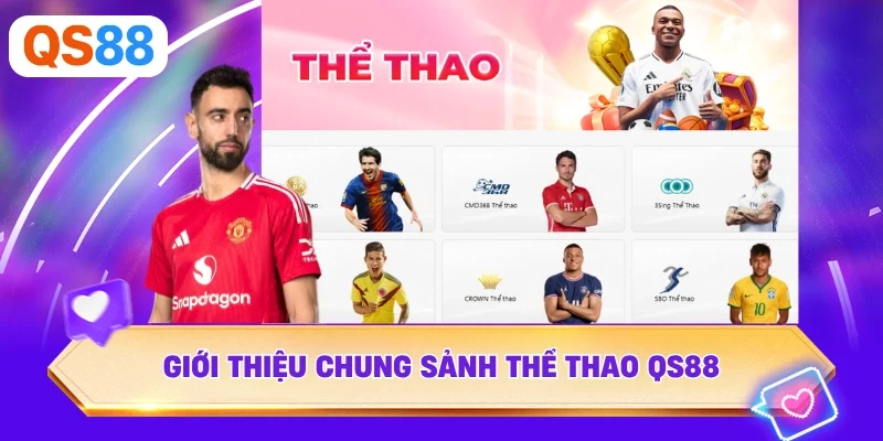 Giới thiệu chung sảnh thể thao QS88